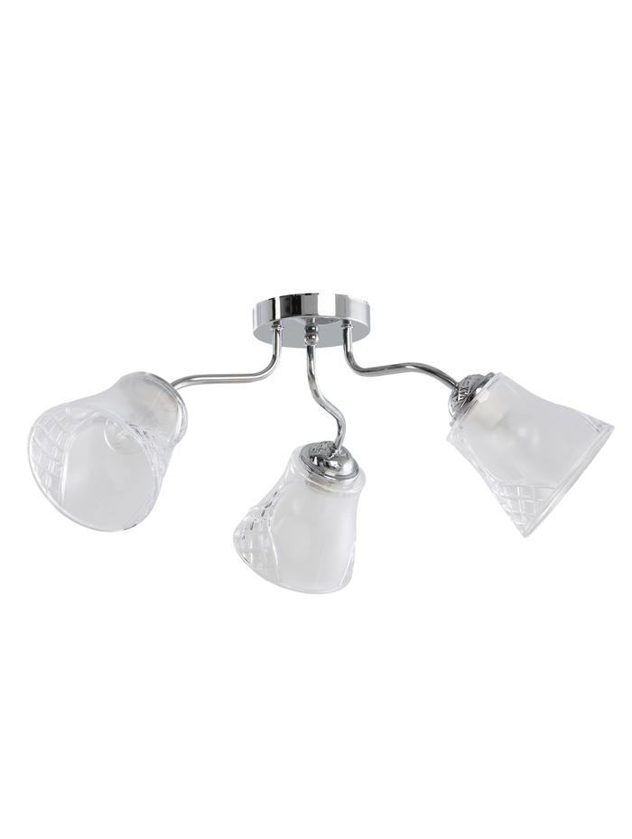 Люстра 12275/3CR, 3×40 Вт, E27, 62×18×20 см - Фото 1