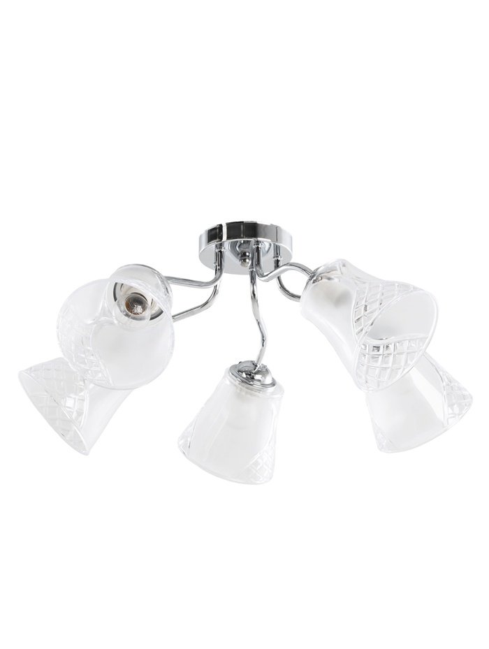 Люстра 12275/5CR, 5×40 Вт, E27, 62×18×20 см - Фото 1