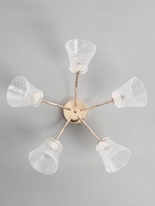 Люстра 12276/5FGD, 5х40Вт, E27, 64х18х23 см - фото 809306976