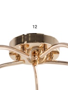 Люстра 12276/5FGD, 5х40Вт, E27, 64х18х23 см - фото 809306977