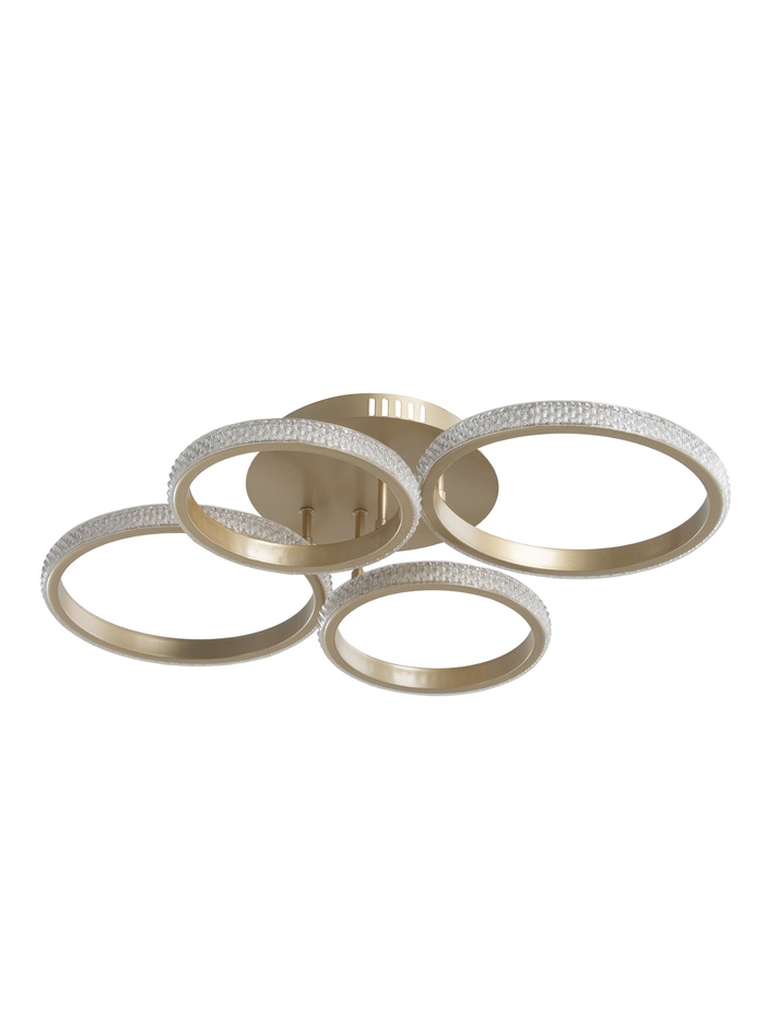 Люстра потолочная LED «Аурум», 48 Вт, 62×46×12.5 см, 3000-6500К - Фото 1