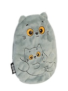 Мягкая игрушка - грелка «Кошка с котёнком», с вишнёвыми косточками, 17 см - Фото 4