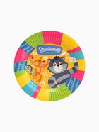 Тарелка одноразовая «Простоквашино» 18 см, набор 10 шт., Союзмультфильм - фото 119110376