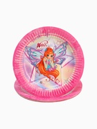 Тарелка одноразовая 18 см, набор 10 шт., Винкс - фото 119110378