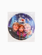 Тарелка одноразовая 18 см, набор 10 шт., Холодное сердце - Фото 5