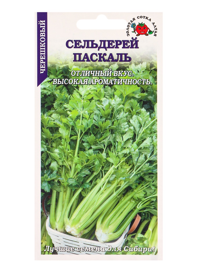 Семена Сельдерей черешковый «Паскаль», 0.5 г, «Золотая Сотка Алтая» - Фото 1