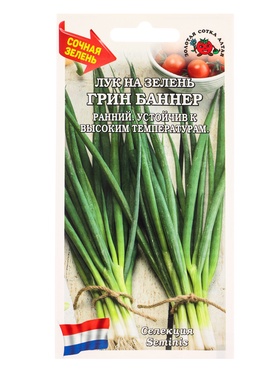 Семена Лук На зелень Грин Баннер /Сотка/ 0,2г/*1200 (комплект 2 шт)
