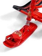 УЦЕНКА Снегокат «Тимка спорт 4-1 Граффити», со спинкой и ремнём безопасности, ТС4-1/GR Nika Kids - Фото 11