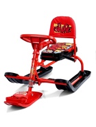 УЦЕНКА Снегокат «Тимка спорт 4-1 Граффити», со спинкой и ремнём безопасности, ТС4-1/GR Nika Kids - Фото 7