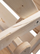 УЦЕНКА Шезлонг - лежак с регулируемым подголовником, 195×55×44.5 см, из липы, «Добропаровъ» - Фото 16