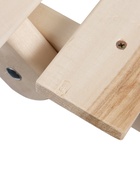 УЦЕНКА Шезлонг - лежак с регулируемым подголовником, 195×55×44.5 см, из липы, «Добропаровъ» - Фото 6