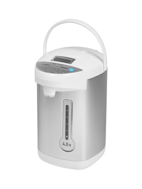 Термопот Energy TP-619, 750 Вт, 4 л, серебристо-белый