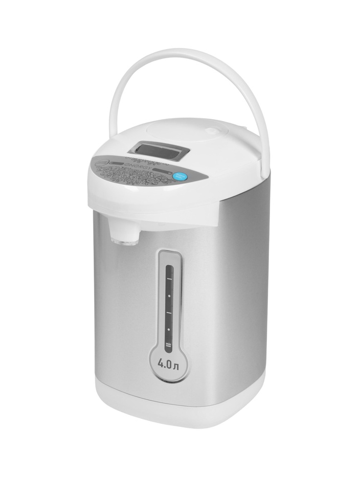Термопот Energy TP-619, 750 Вт, 4 л, серебристо-белый - Фото 1