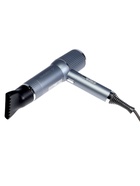 Фен Energy EN-885, 1600 Вт, 2 скорости, 3 температурных режима, ионизация, серый - фото 59848872