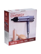 Фен Energy EN-885, 1600 Вт, 2 скорости, 3 температурных режима, ионизация, серый - Фото 6