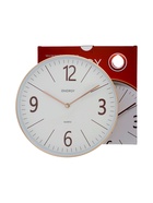 Часы настенные ENERGY ЕС-158, интерьерные, d=29.3 см, кварцевые, белые с золотым - Фото 9