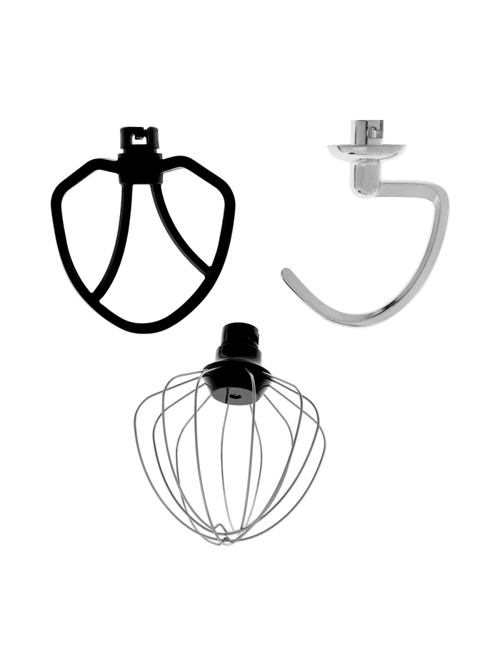 Миксер планетарный Leonord LE-1778, 1500 Вт, 10 скоростей, 3 насадки, чаша 3 л, белый - фото 51853020