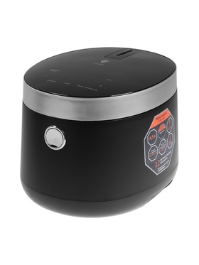 Мультиварка Leonord LE-1761E, 860 Вт, 4.5 л, 12 программ, LED дисплей, сенсорная панель, чёрная