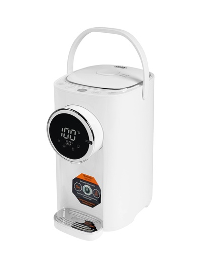 Термопот Leonord LE-1542, 1200 Вт, 5 л, регулировка температуры, сенсорная панель, 8 режимов, белый