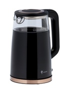 Чайник электрический Leonord LE-1511, 1.7 л, дисплей, поддержание температуры 40-100℃, чёрный