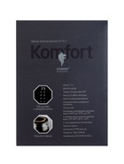 Чайник электрический Leonord LE-1511, 1.7 л, дисплей, поддержание температуры 40-100℃, чёрный - Фото 11