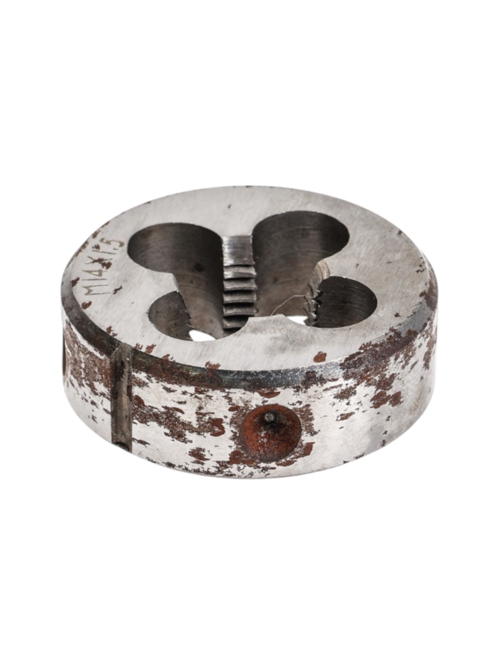 УЦЕНКА Плашка метрическая ТУНДРА, М14×1.5 мм - Фото 1