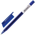 Ручка шариковая масляная BRAUBERG "Marine", чернила синие, узел 0,7 мм, корпус тонированный синий - Фото 1