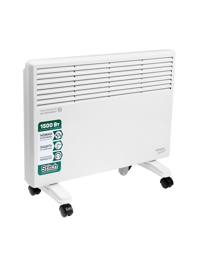 Конвектор электрический Engy EN-1500 Standard, 750/1500 Вт, настенный/напольный, до 20 м²