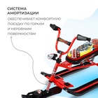 УЦЕНКА Снегокат Snowdrive, с фонариком, красный, СНД3/SD22 Nika Kids - Фото 4