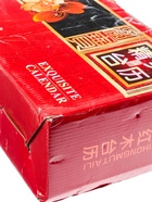 УЦЕНКА Набор настольный 5в1 с визитницей и часами, красное дерево - Фото 9