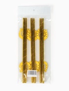 Трубочки для коктейля «Подкова» золотые, набор 6 шт. - фото 119073219 Трубочки для коктейля «Подкова» золотые, набор 6 шт. - фото 119073219