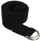 УЦЕНКА Ремень для йоги Sangh, 180×4 см, чёрный - Фото 9