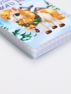 Блокнот А7, 16 л «Новогодние лошадки», МИКС - фото 119110404