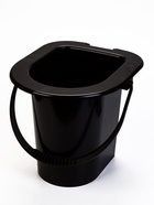 УЦЕНКА Ведро-туалет 13 л, со съемной ручкой разноцвет - Фото 1