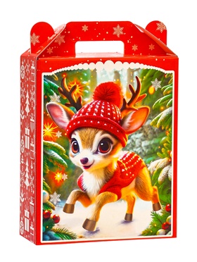 Подарок в картонной упаковке МГК Подарок "Лесное чудо" с анимацией 700гр Подарок в картонной упаковке МГК Подарок "Лесное чудо" с анимацией 700гр