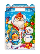 Подарок в картонной упаковке МГК Подарок "Новогодняя Елка" с игрой и анимацией 700гр - фото 119073236 Подарок в картонной упаковке МГК Подарок "Новогодняя Елка" с игрой и анимацией 700гр - фото 119073236