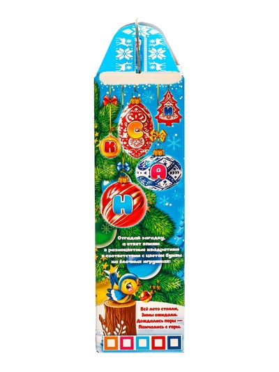 Сладкий новогодний подарок «Новогодняя Елка» с игрой, детский, 700 г