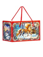 Подарок в картонной упаковке МГК Посылка "Морозец"  с анимацией 1000гр - фото 119073257 Подарок в картонной упаковке МГК Посылка "Морозец"  с анимацией 1000гр - фото 119073257