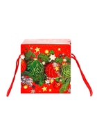 Подарок в картонной упаковке МГК Посылка "Нарядная" с веревочными ручками 1000гр - фото 119073283 Подарок в картонной упаковке МГК Посылка "Нарядная" с веревочными ручками 1000гр - фото 119073283