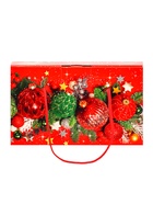 Подарок в картонной упаковке МГК Посылка "Нарядная" с веревочными ручками 1000гр - фото 119073284 Подарок в картонной упаковке МГК Посылка "Нарядная" с веревочными ручками 1000гр - фото 119073284