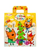 Подарок в картонной упаковке "Три кота" желтый а43, 470 гр - фото 119073355 Подарок в картонной упаковке "Три кота" желтый а43, 470 гр - фото 119073355