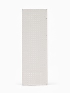 Настенная перфорированная панель ДСП односторонняя, 90×0.6×30 см, шаг 2.5 см, белая - Фото 4