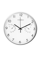 УЦЕНКА Часы настенные интерьерные «Соломон», плавный ход, d=30 см, термометр, гигрометр - Фото 2