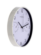 УЦЕНКА Часы настенные интерьерные «Соломон», плавный ход, d=30 см, термометр, гигрометр - Фото 4