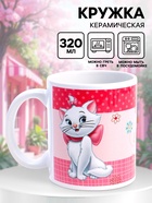 Кружка керамическая «Кошечка Мари», 320 мл, Коты Аристократы - Фото 1