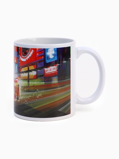 Кружка керамическая «Молния Маккуин», 320 мл, Тачки