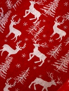 Корзина плетёная для хранения «Новогодняя», 37×28×18 см, ручка h=13 см, белая - Фото 7