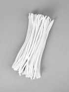 Синельная проволока, набор 100 шт, размер 1 шт 30х0,8 см, цвет белый - Фото 8