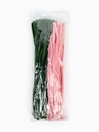 Синельная проволока, набор 100 шт, размер 1 шт 30х0,8 см, цвет розовый и зеленый - фото 59849328 Синельная проволока, набор 100 шт, размер 1 шт 30х0,8 см, цвет розовый и зеленый - фото 59849328