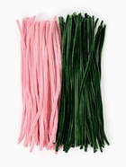 Синельная проволока, набор 100 шт, размер 1 шт 30х0,8 см, цвет розовый и зеленый - фото 59849330 Синельная проволока, набор 100 шт, размер 1 шт 30х0,8 см, цвет розовый и зеленый - фото 59849330